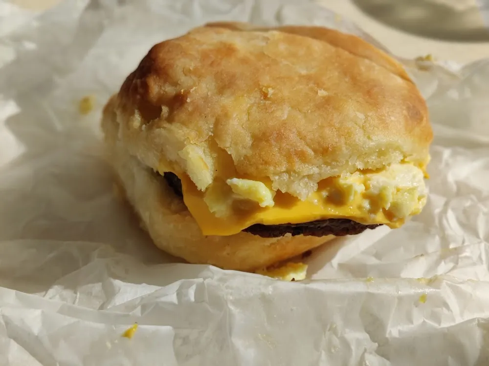 Sausage Egg and Cheese Biscuits